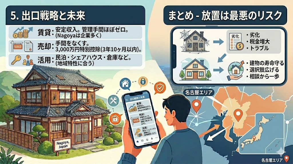 親の家を遠くから守れるか?名古屋の実家を空き家にしないための管理サービス活用術