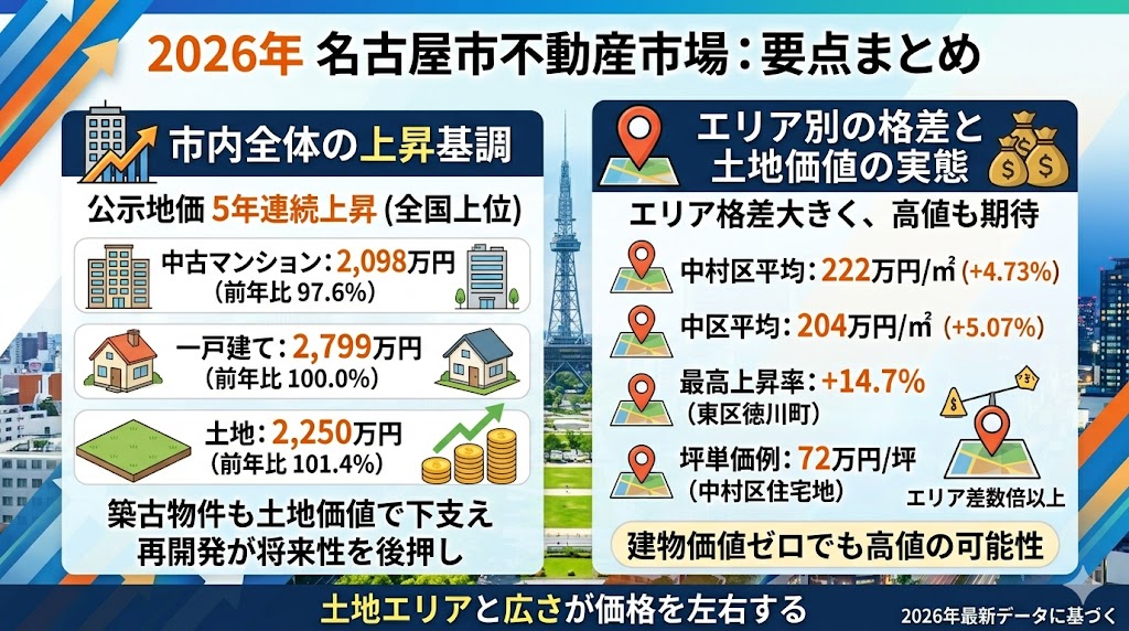築30年でも諦めるな!名古屋市の不動産査定相場2026年版:古家・築古物件が“意外な高値”で売れる理由とは