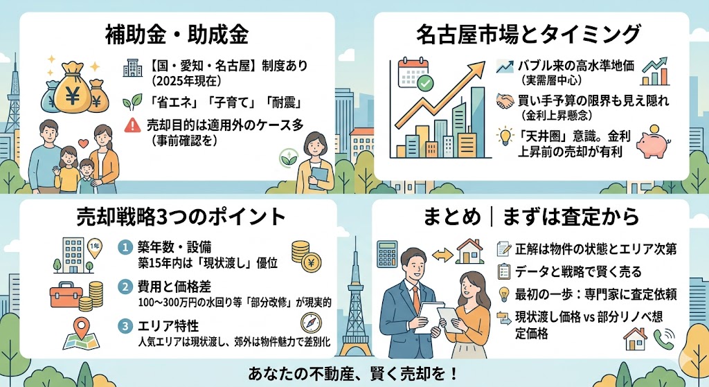 「そのまま売る」vs「リノベして売る」名古屋市の相場データが示す、本当に得をするのはどちらか