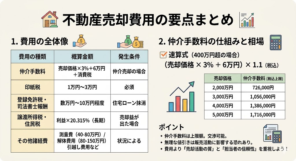 実家を売るなら先に知っておきたい!名古屋市の不動産売却でかかる「全費用」を完全公開