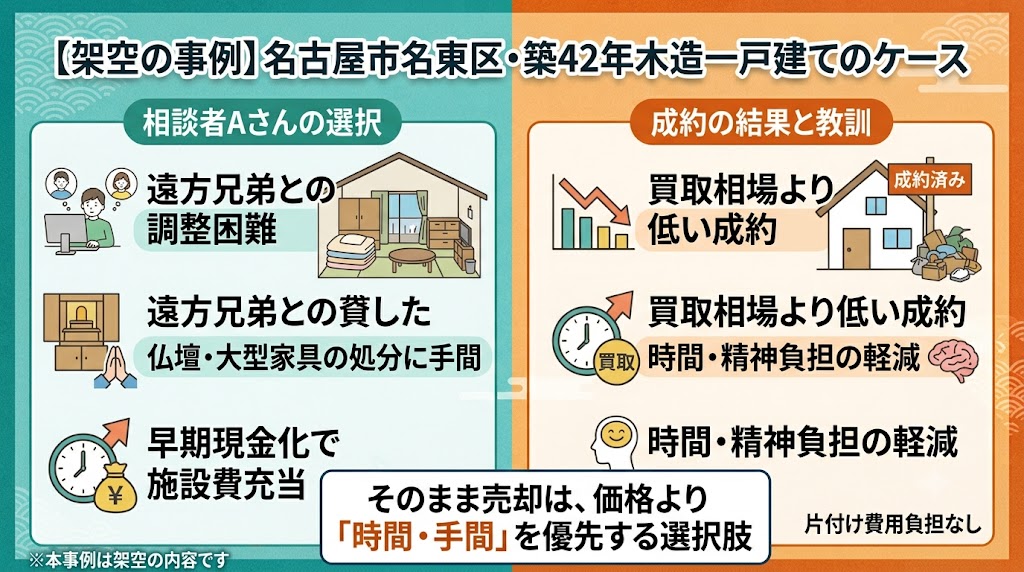名古屋市で急増中「片付けなくても売れる」は本当?|家具・荷物を残したまま家を売る“そのまま売却”の実例と真実【2026年最新版】