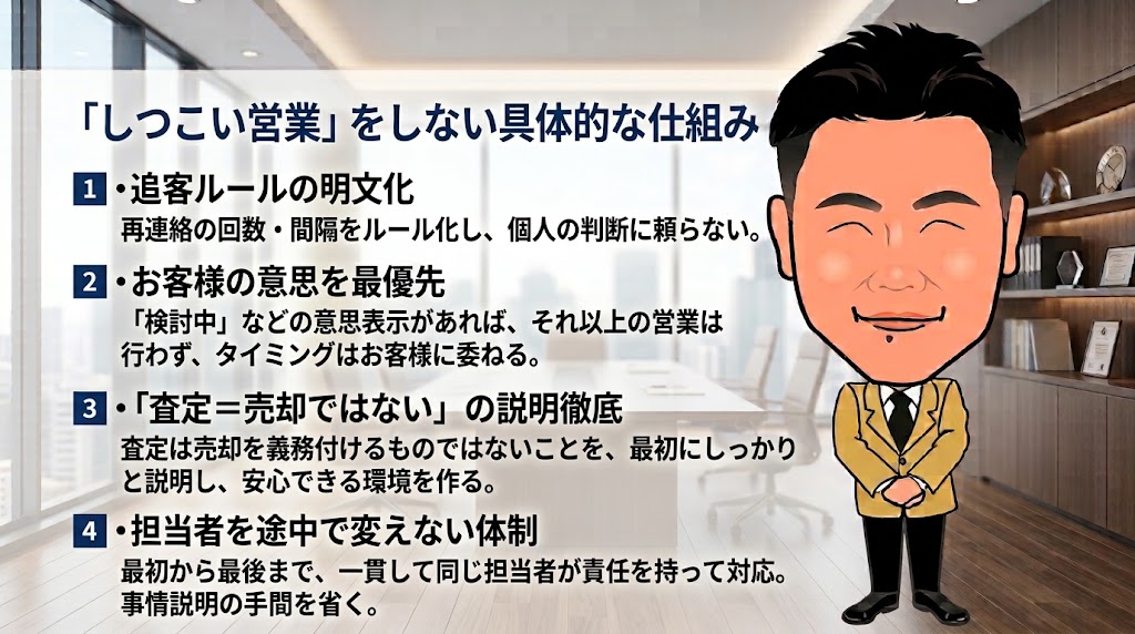しつこい営業は一切なし!代表・髙崎が“無料相談・秘密厳守”を徹底する理由