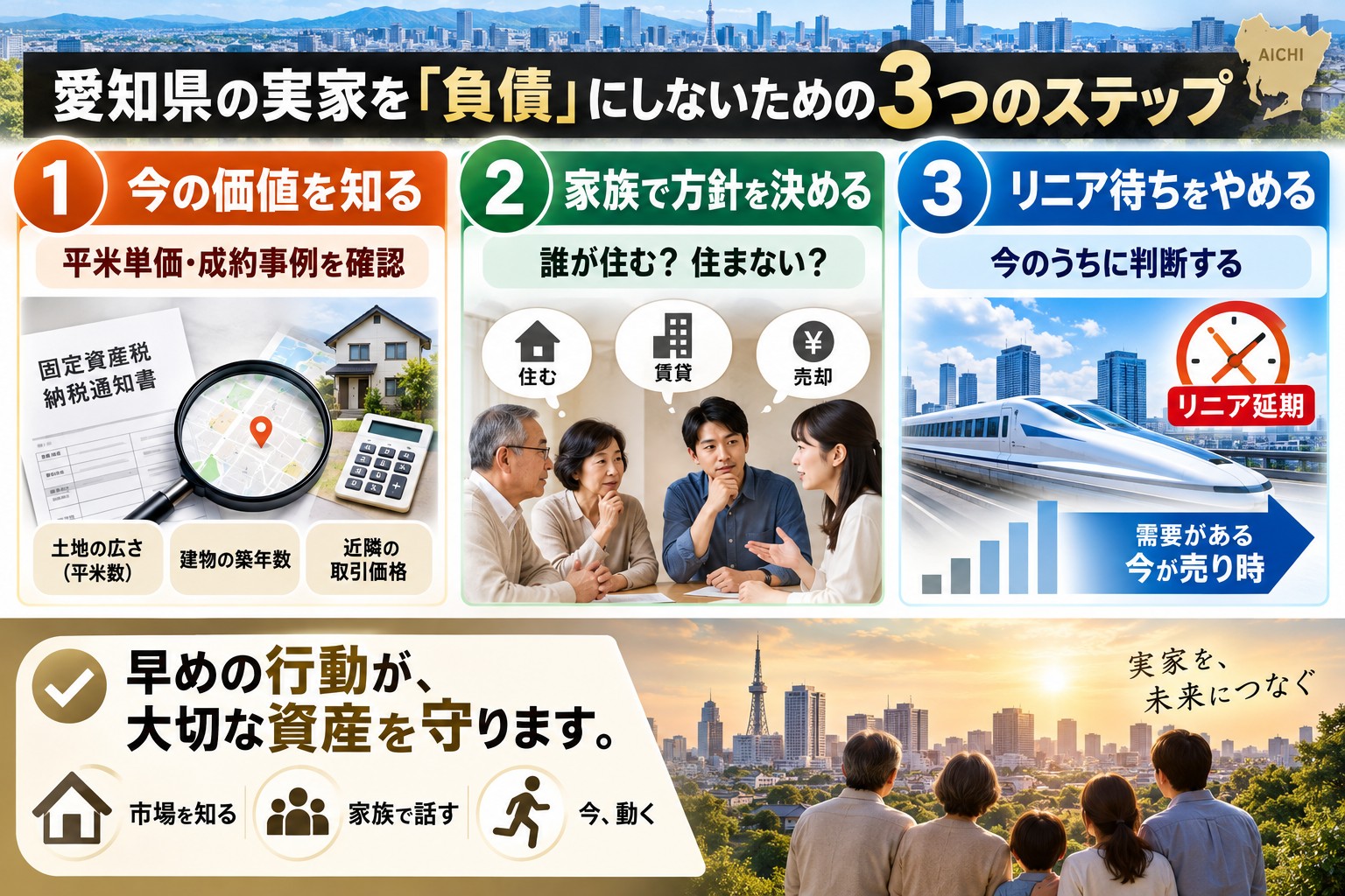 リニア延期と名駅開発見直しの真相。2026年、あなたの愛知県の実家価値は上がるのか、下がるのか